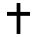 Christian Cross - Symbole Du Christianisme Icône Plat Pour Les Applications  Et Les Sites Web Clip Art Libres De Droits, Svg, Vecteurs Et Illustration.  Image 50020800