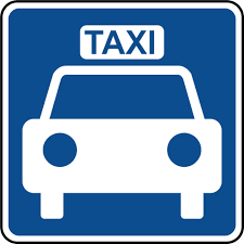 Panneau d'information taxi - Virages